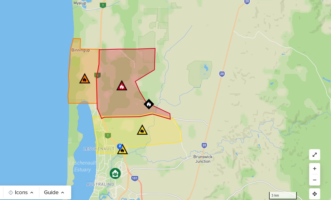 ABC - ℹ️ DOWNGRADED TO ADVICE - Monitor Conditions WELLESLEY, PARKFIELD ...