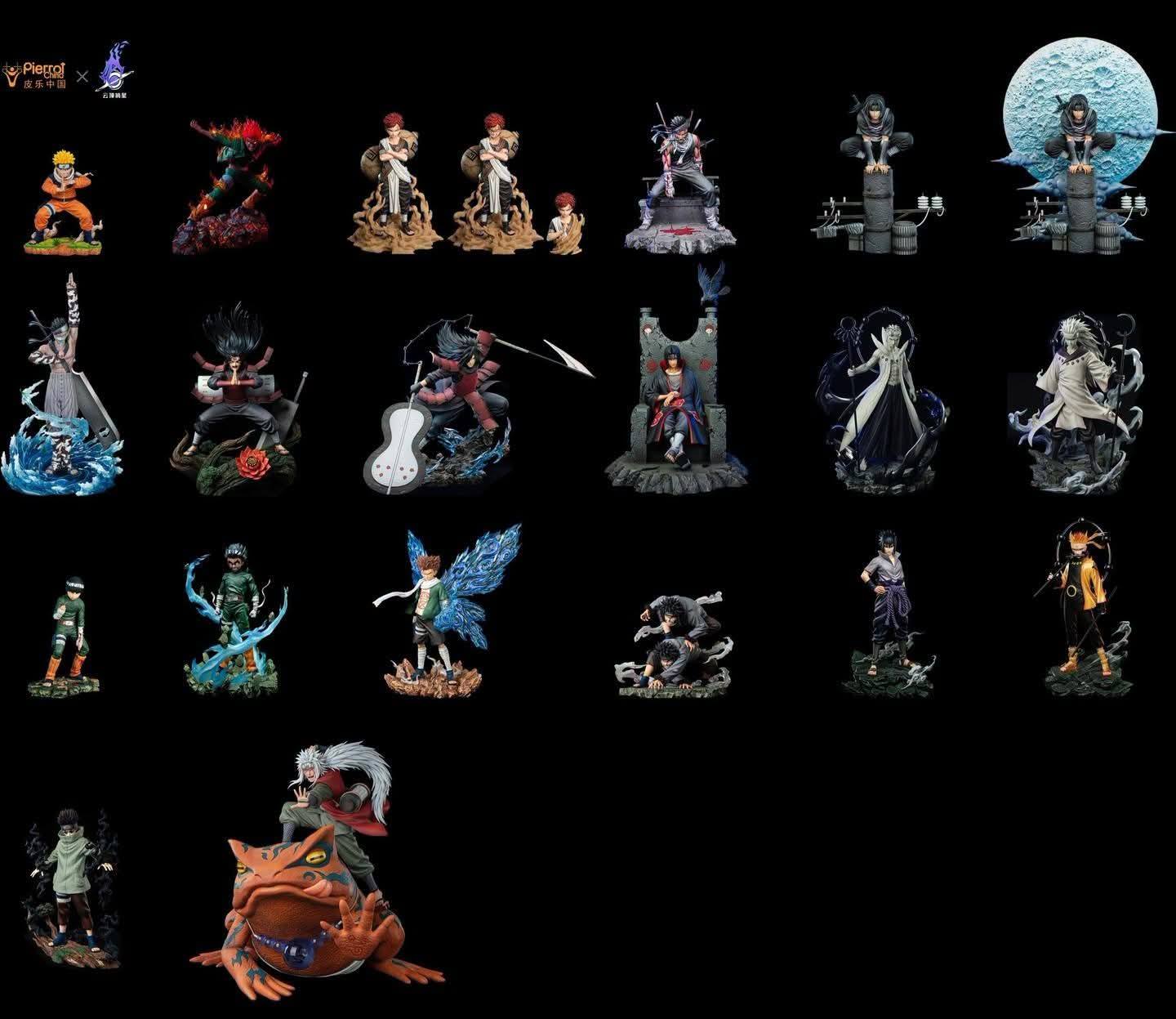 Pierrot China x Pickstar Studios - Naruto Statue List