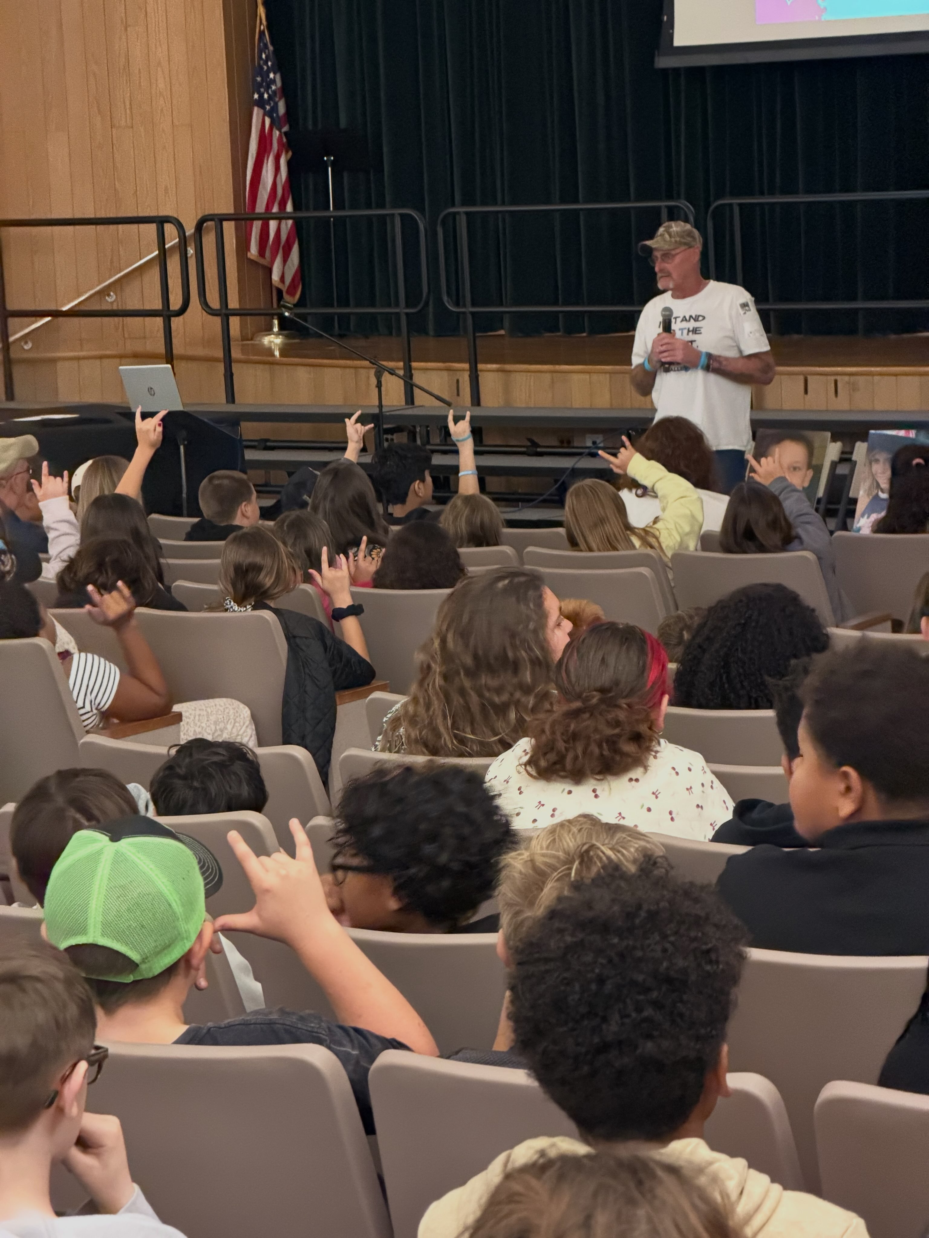 The 6th-8th grade students at Ravena-Coeymans-Selkirk CSD Middle