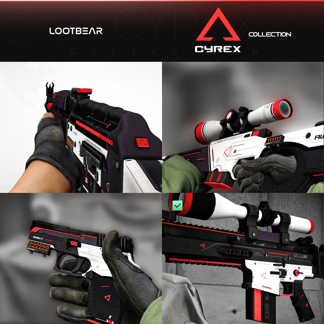 LootBear - Cyrex Collection! Do you own any cyrex skins...