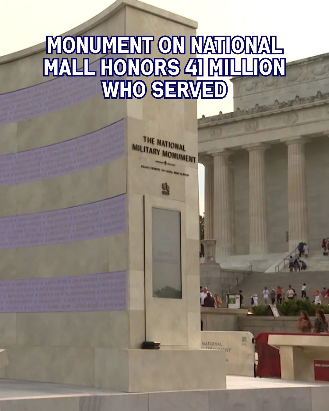NATIONAL: A temporary virtual monument on the National Mall in
