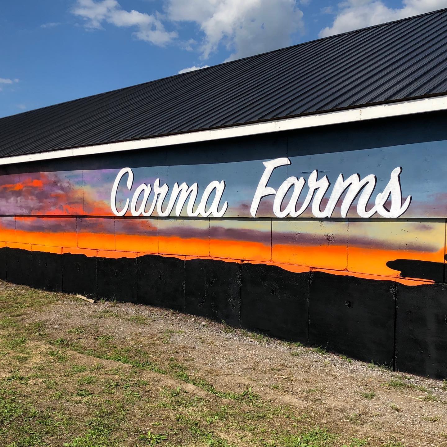 Carma Farms - 😮Our building got tagged!!!...