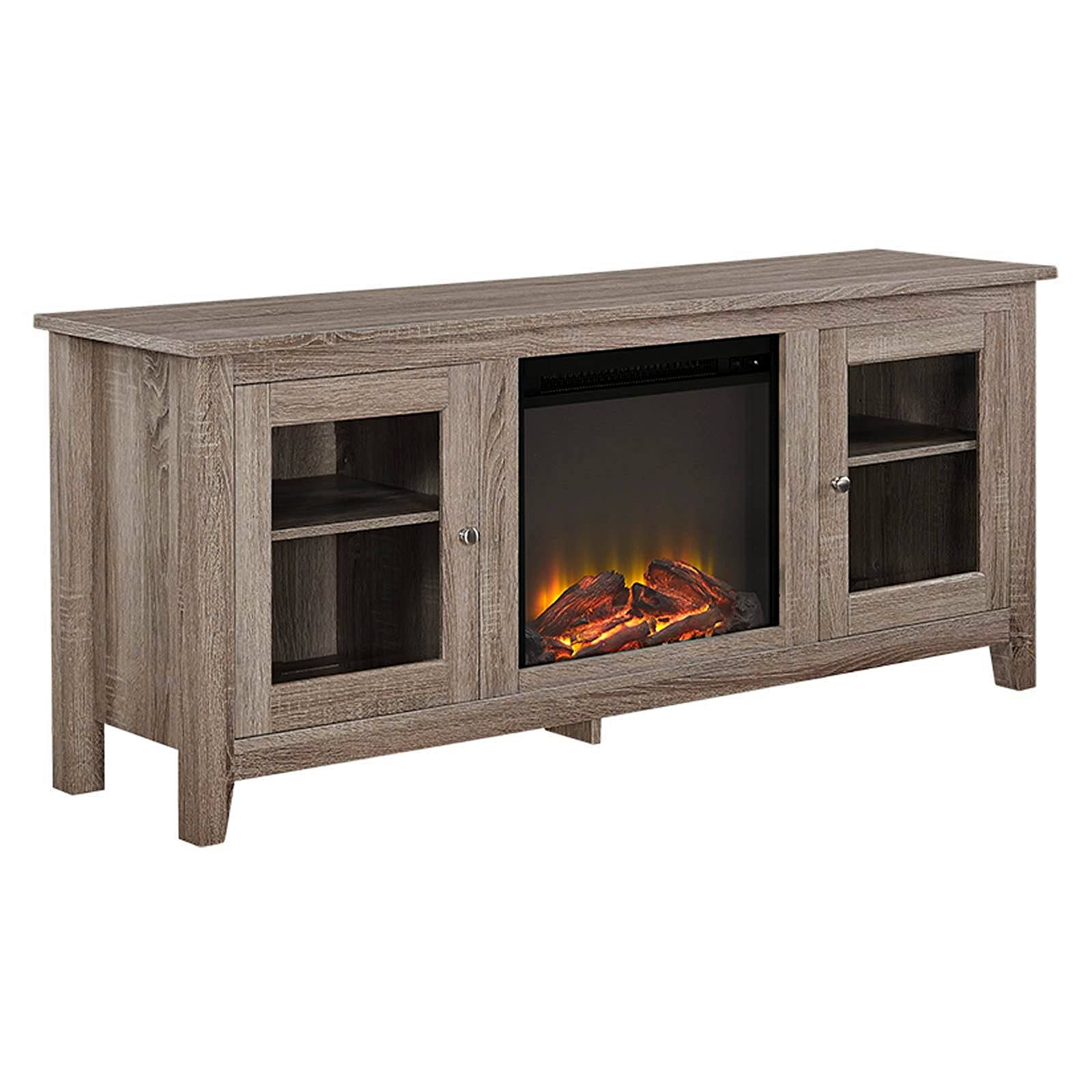 Electric fire place tv stand Entertainment Units & TV Stands