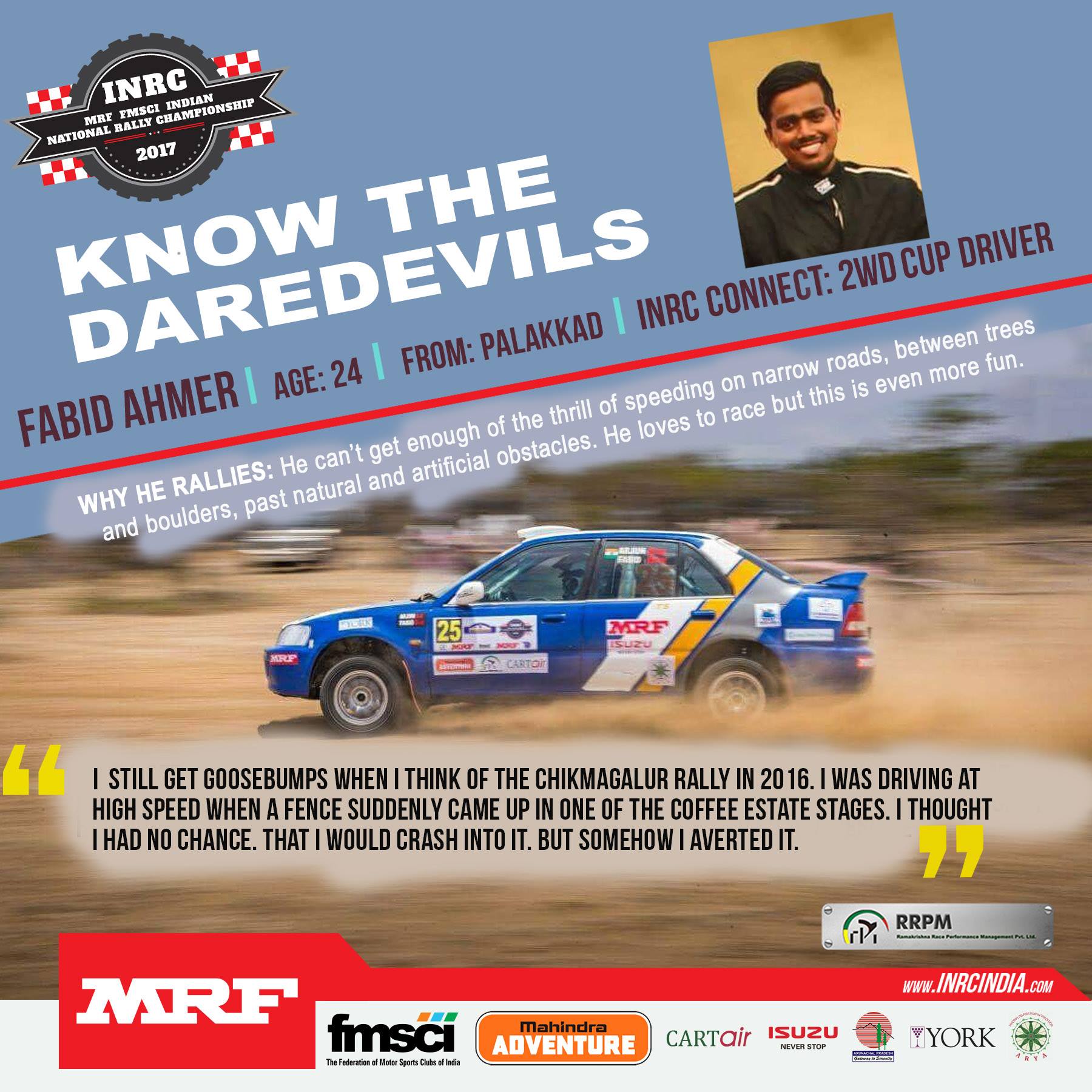 RRPM - Fabid Ahmer - Indian National Rally Racer, who... | Facebook