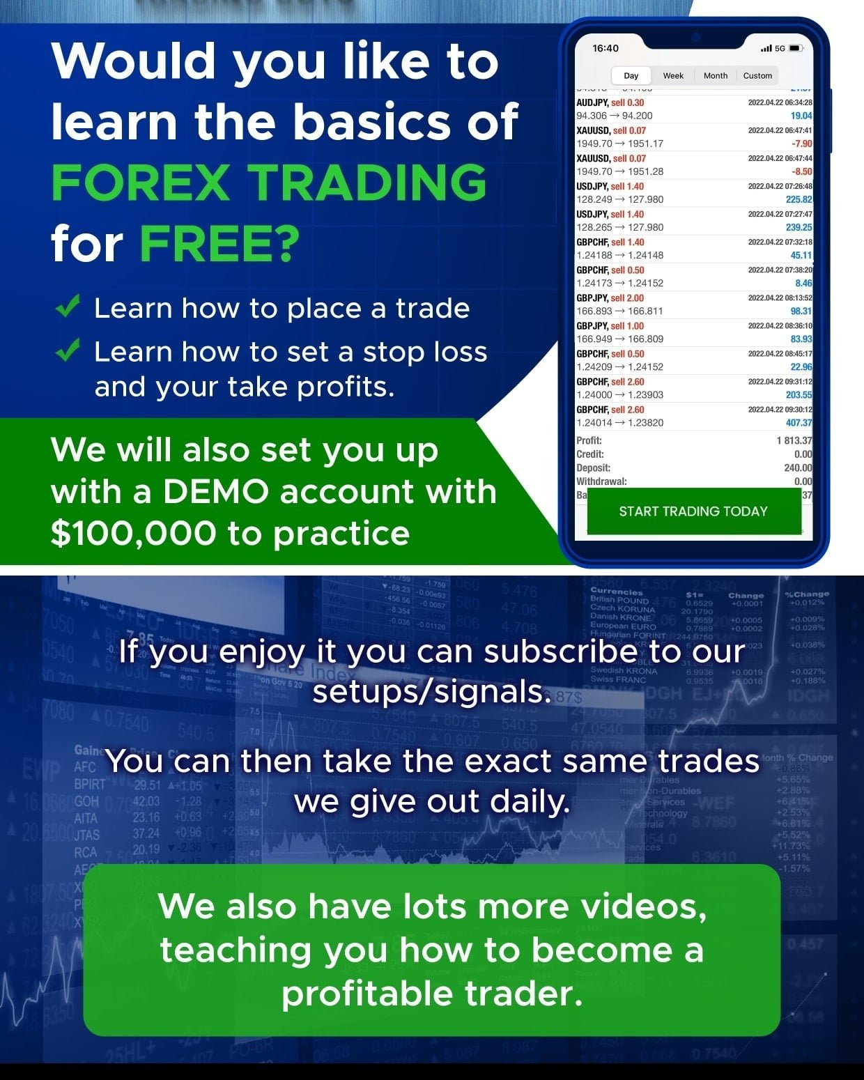 The Trading Guys - If you're new to forex trading, the first step is ...