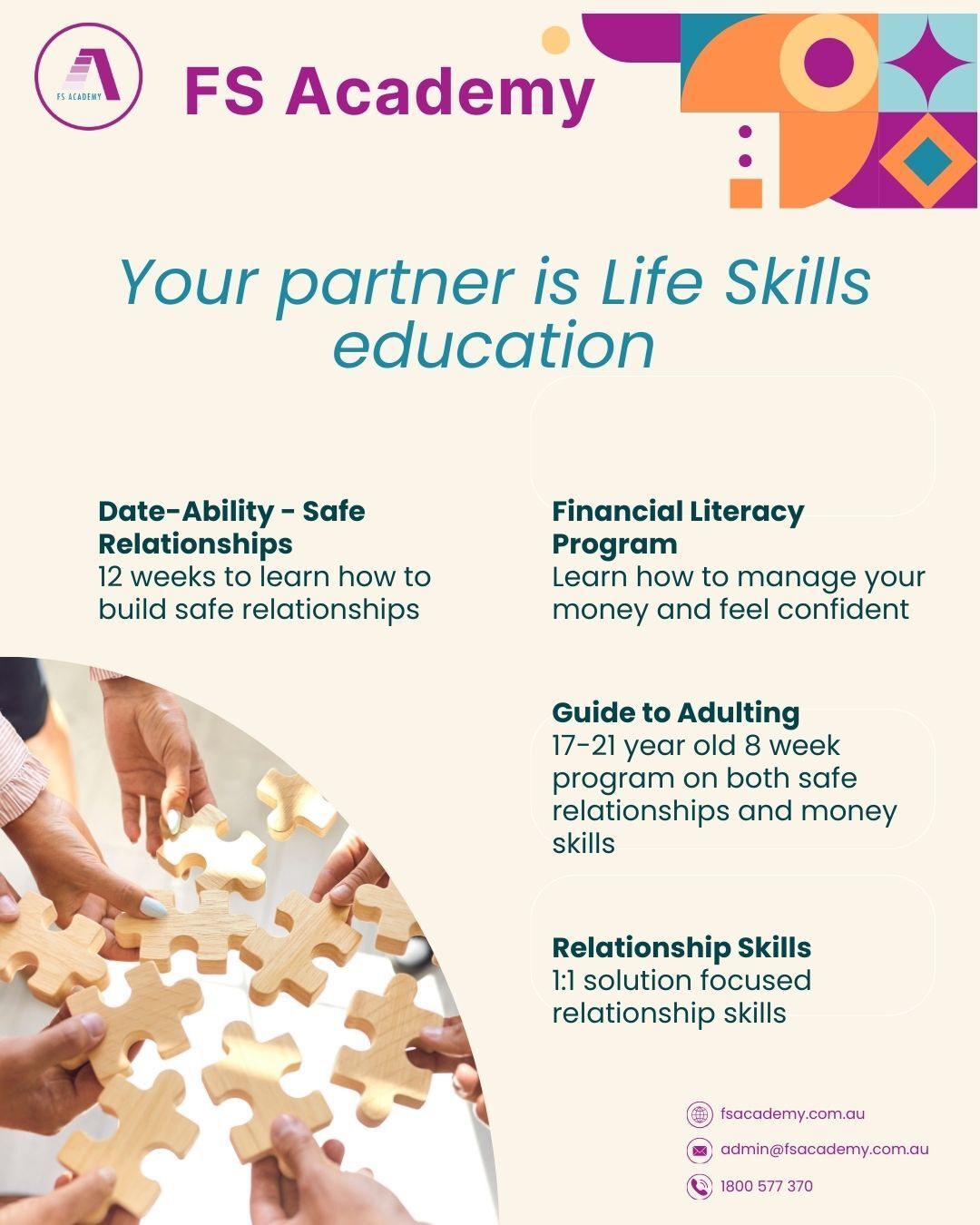 The Date-Ability - We’re FS Academy Australia — your partner in life ...