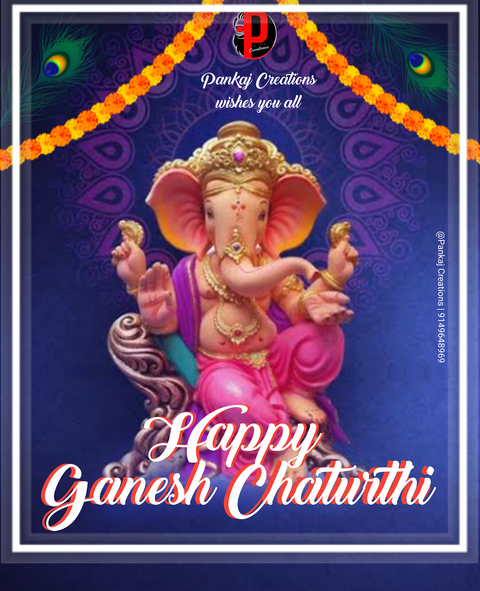 🔱 GANPATI BAPPA MOREYA🔱 - pankaj_creations