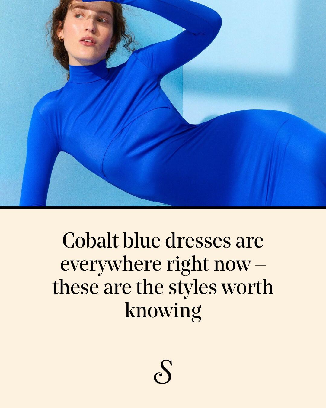 Shop the best cobalt blue dresses for autumn/winter 2026, from minimalist midi dresses to statement occasion styles from Cos, Whistles, M&S and more. Tap to read