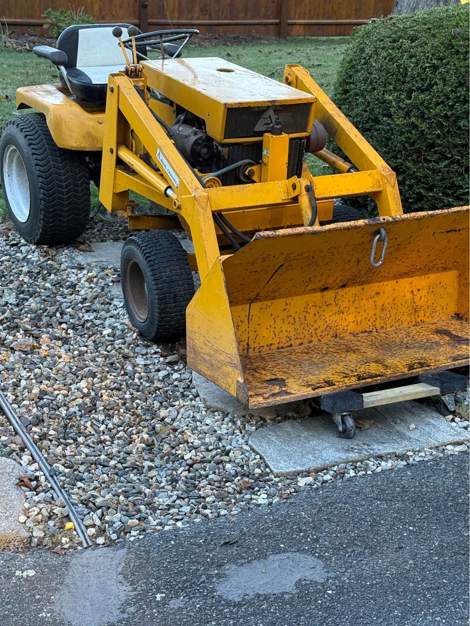 Allis Chalmers B112 with L112 Rare Front End Loader - Toy Construction ...