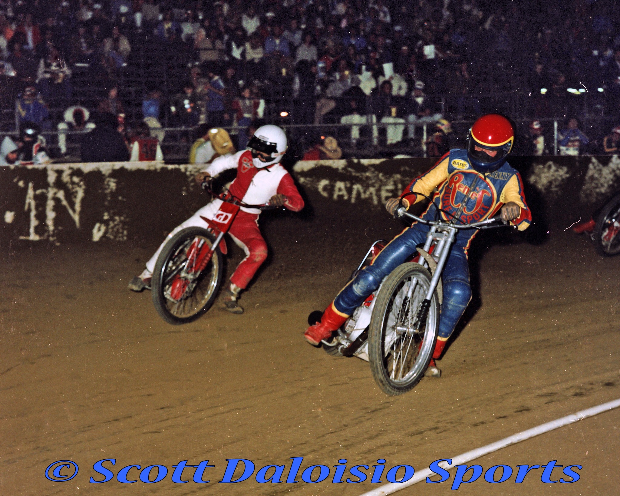 Speedway - One more shot of Kenny Benchek and Tim McCasland at IMS in ...