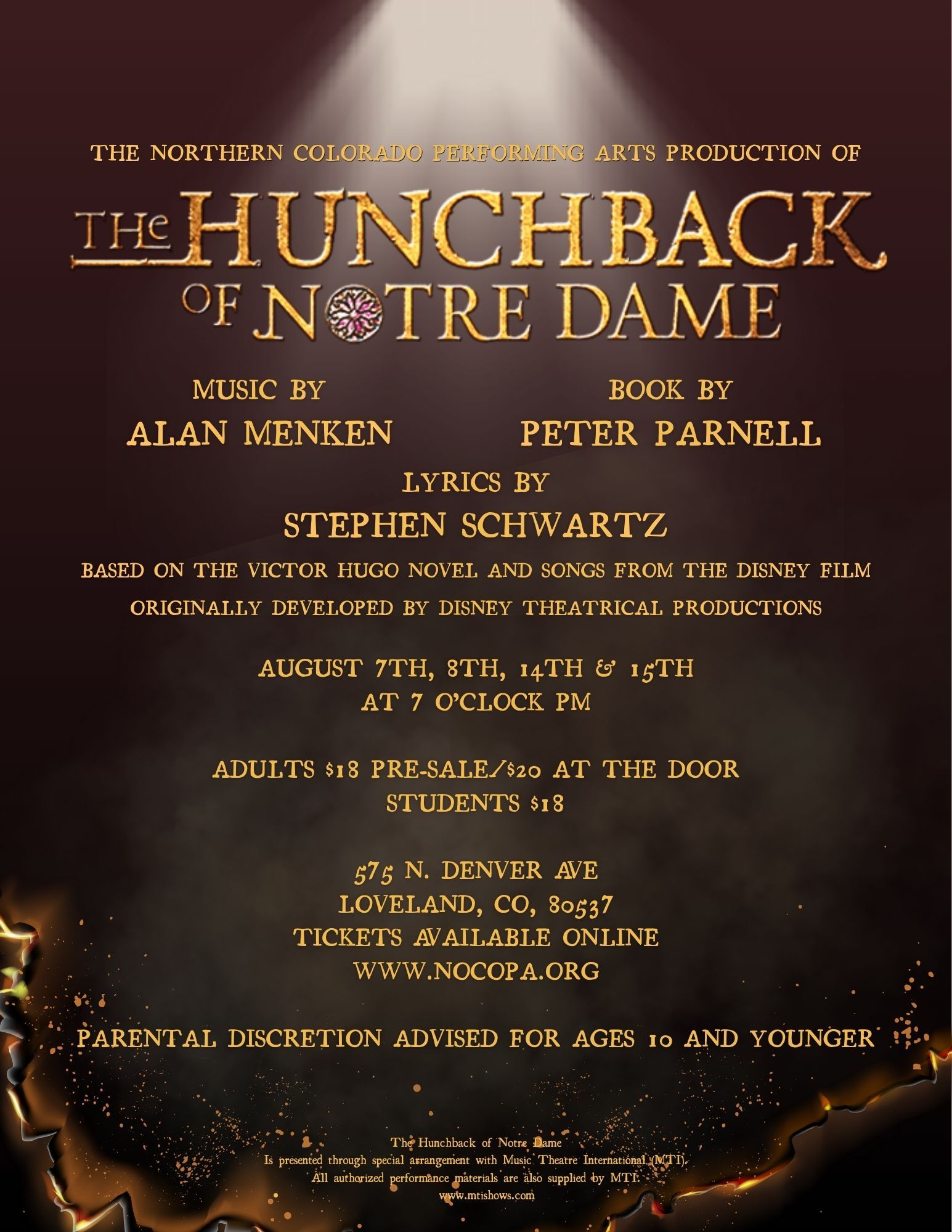 Hunchback Auditions