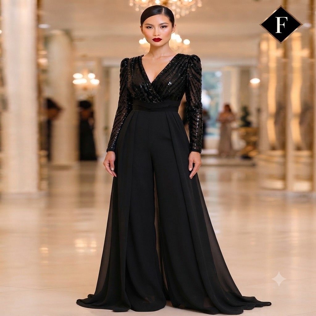 Elegant Jumpsuit With a Twist to Long Dresses New Collections perfect for Autumn/Winter Occasions. Sizes 12 to 18 €89.95 only. Dress to Impress @Fiorita Zebbug