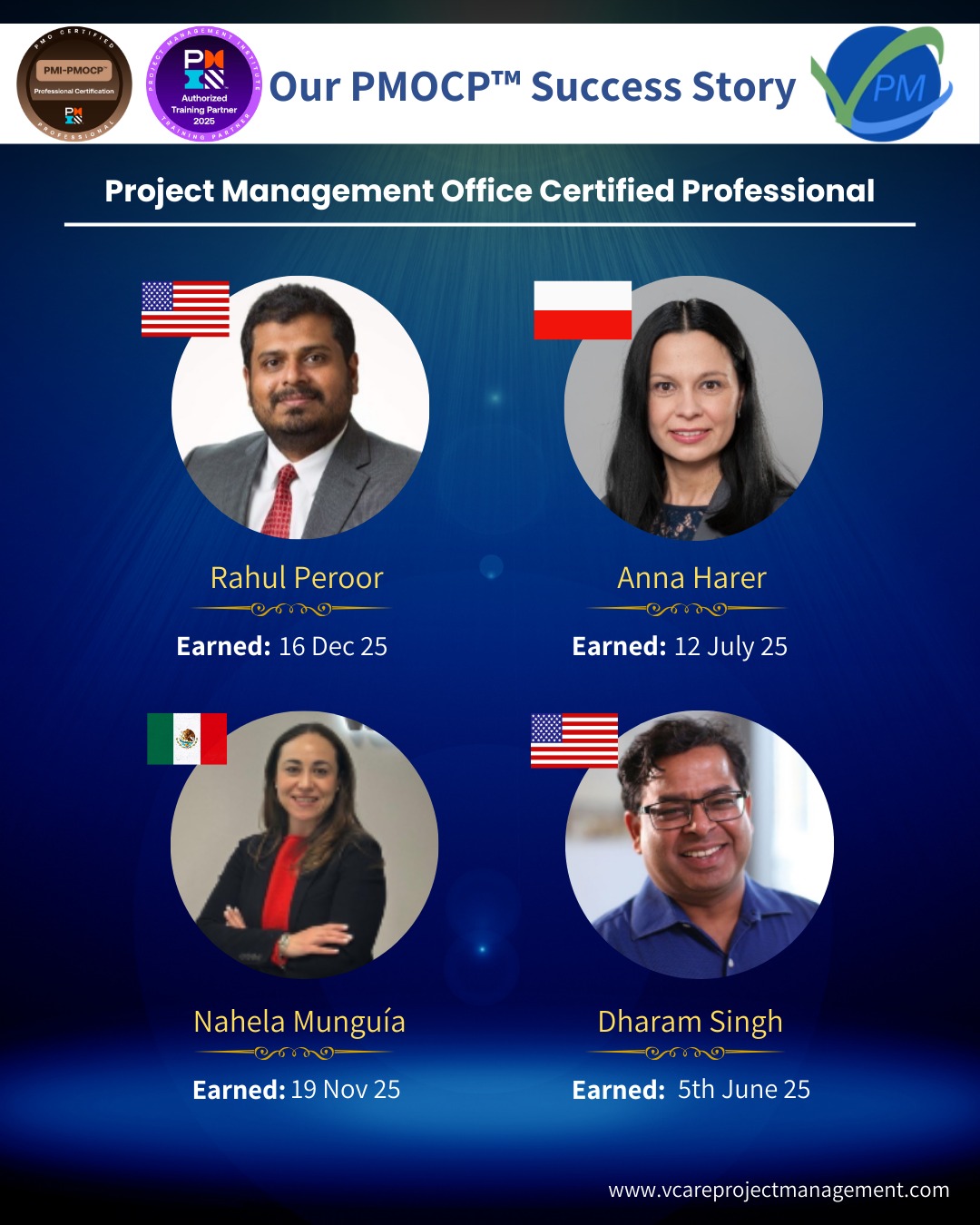🌟 PMOCP™ Success Story 🌟 We’re... - Vcare Project Management | Facebook