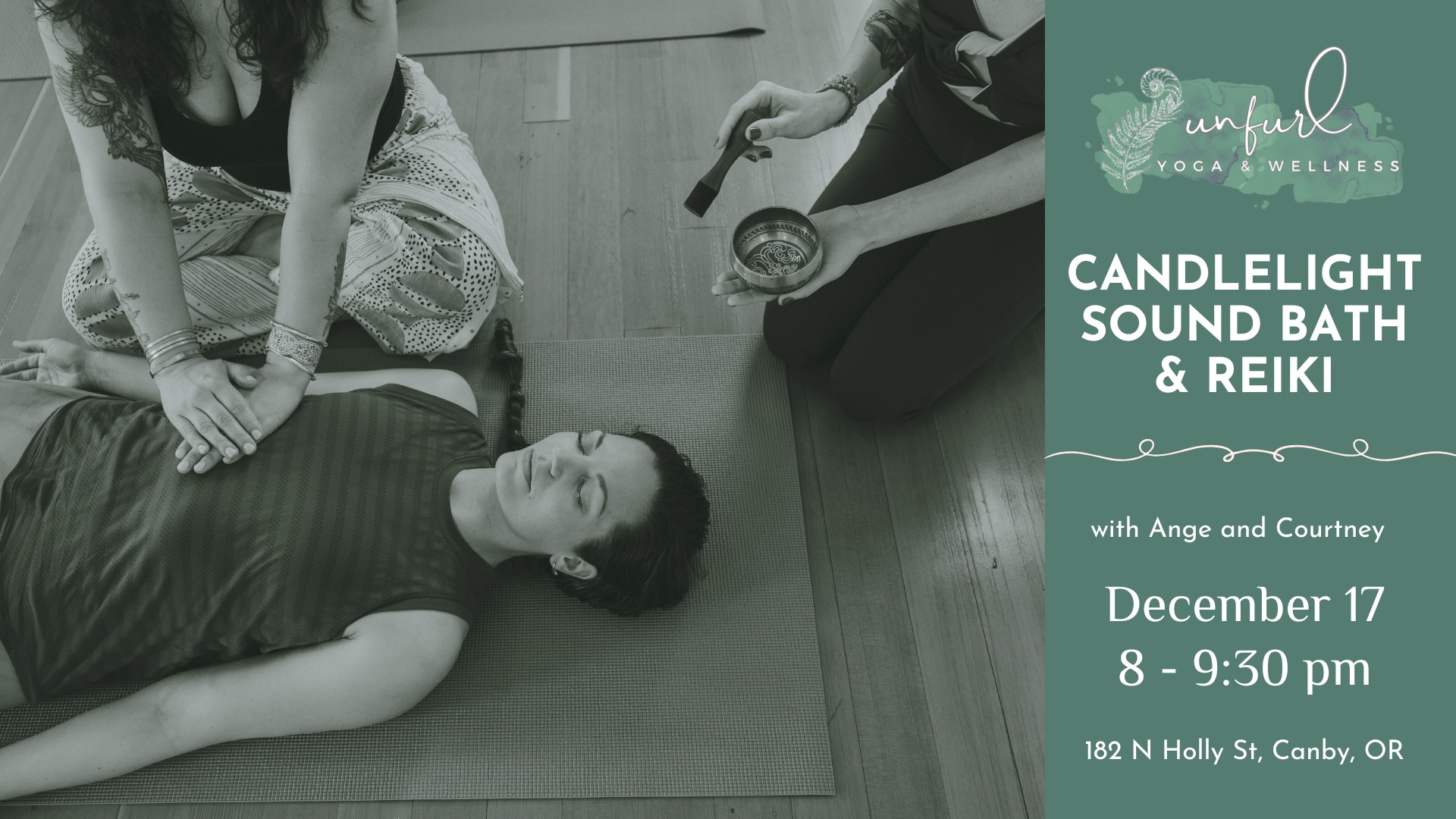 Candlelight Sound Bath & Reiki