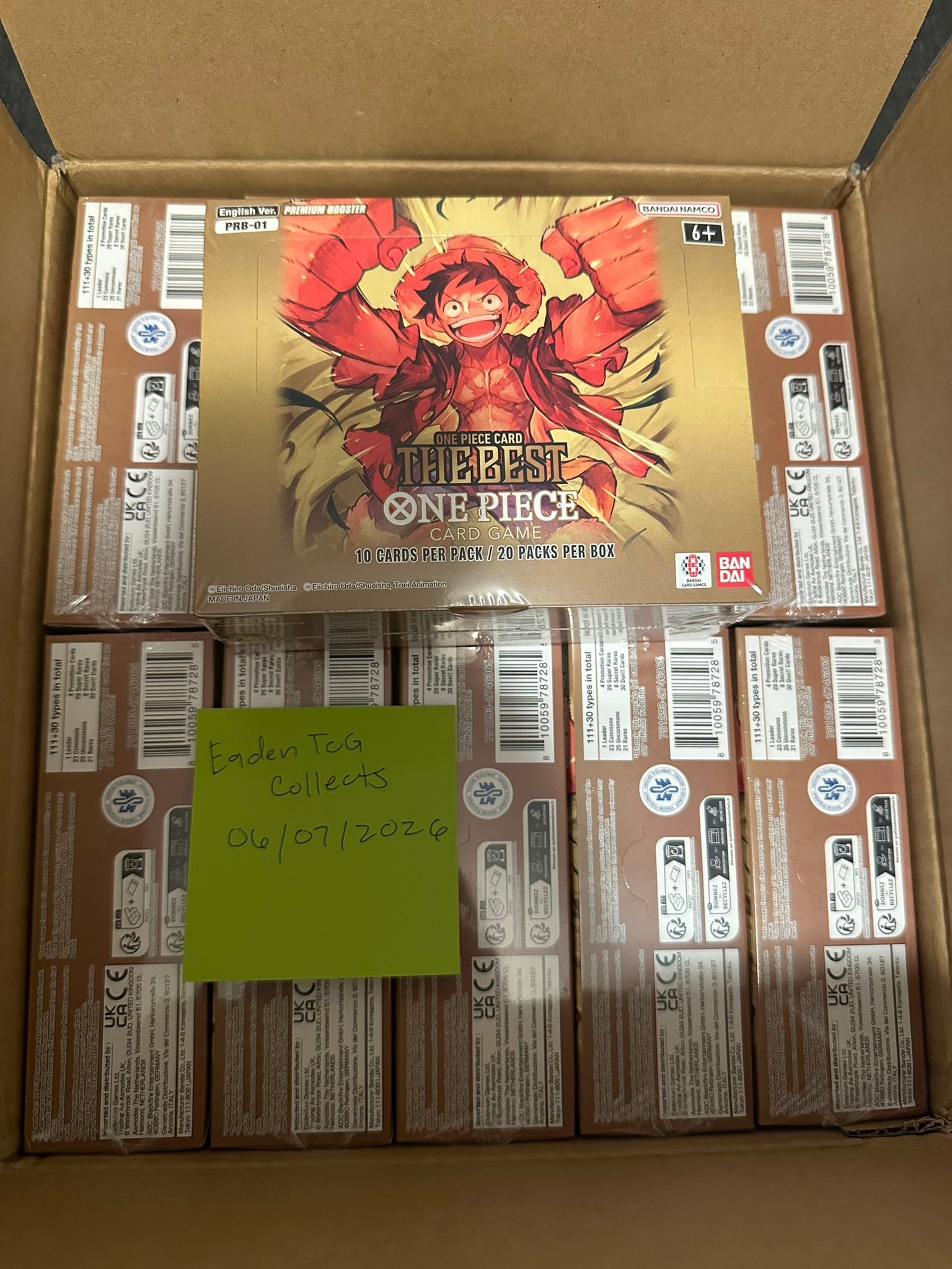 prb 01 english booster box Premium Cards with Character Designs PRB-01 Booster Box Opening -