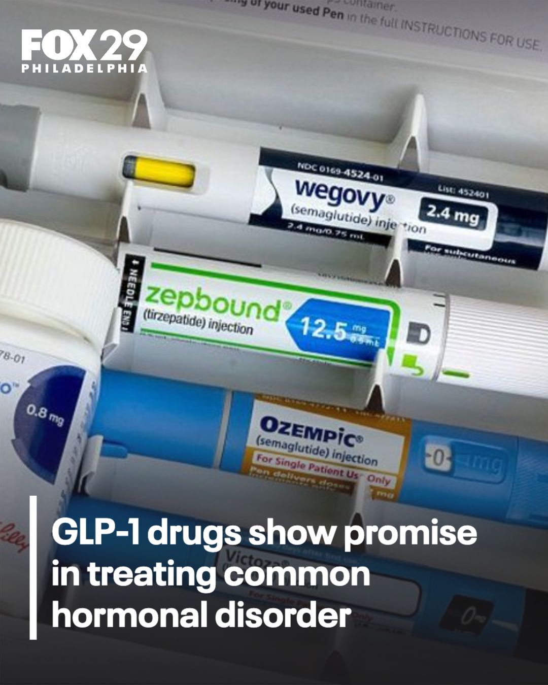 Researchers are investigating whether GLP-1 medications might double as an effective new treatment for the hormonal disorder PMOS. MORE BELOW ⬇️