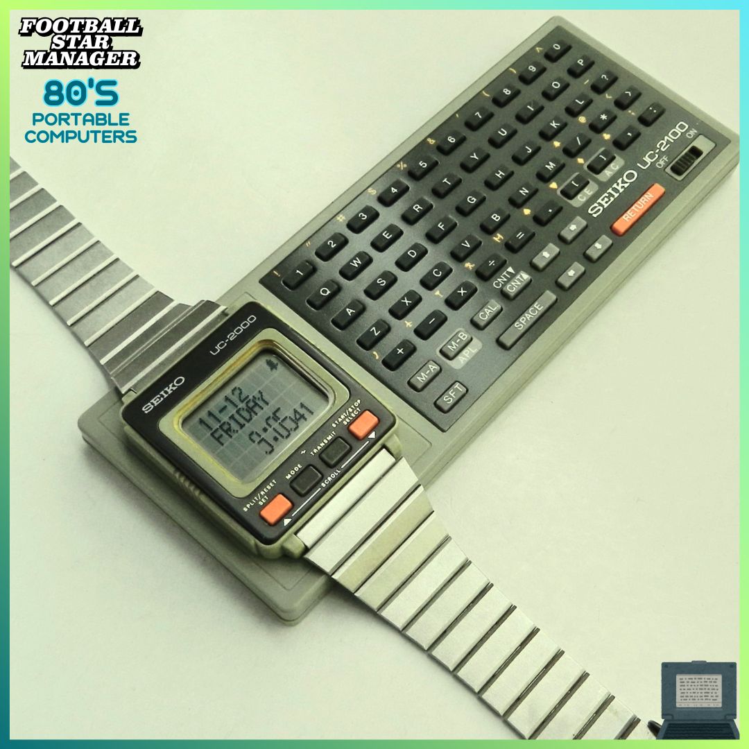 The Seiko Data-2000 from 1984, was a smartwatch that came with a