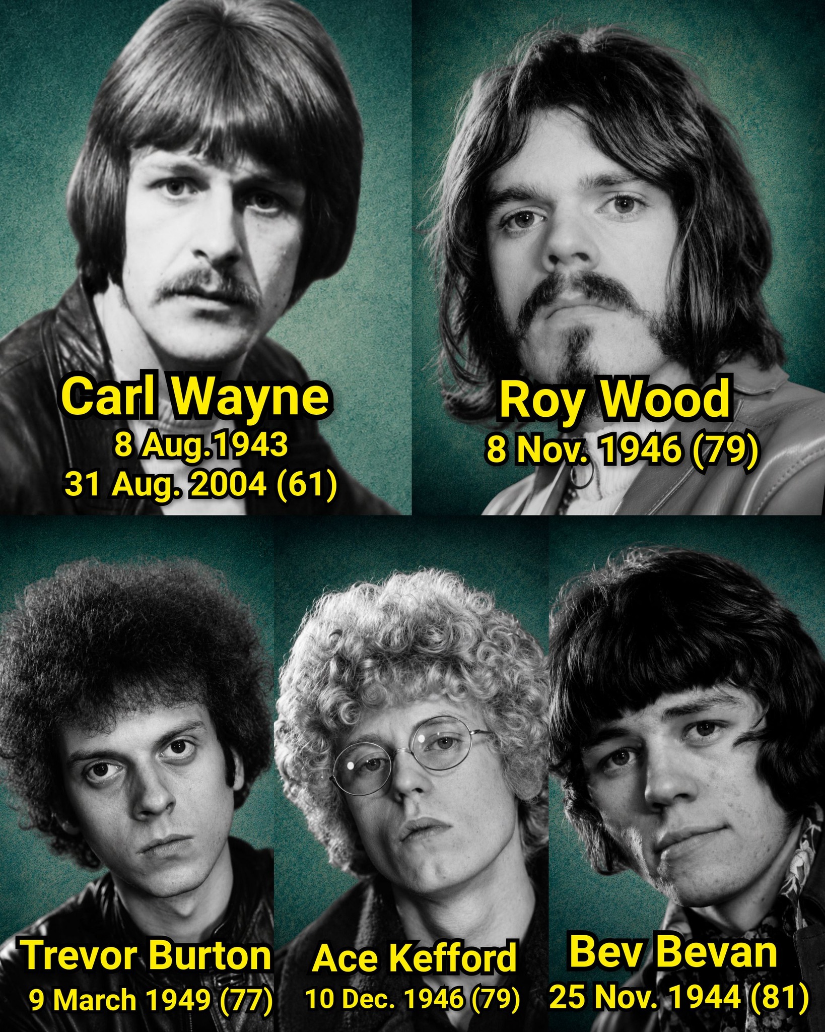 The Move band members list