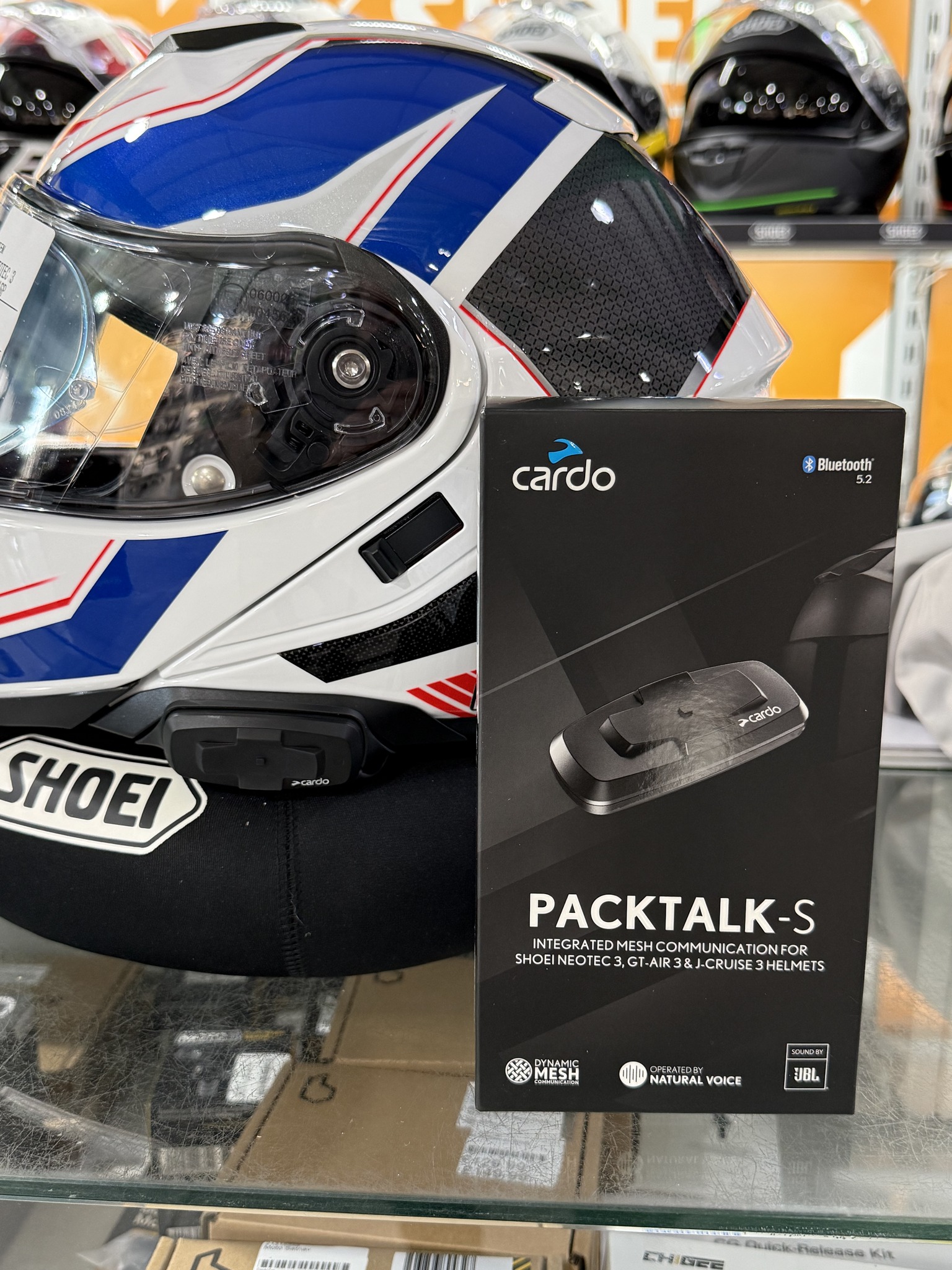 shoei gt air 2 cardo packtalk bold ADAPTOR Simply Integrated Shoei GT Air 2 with