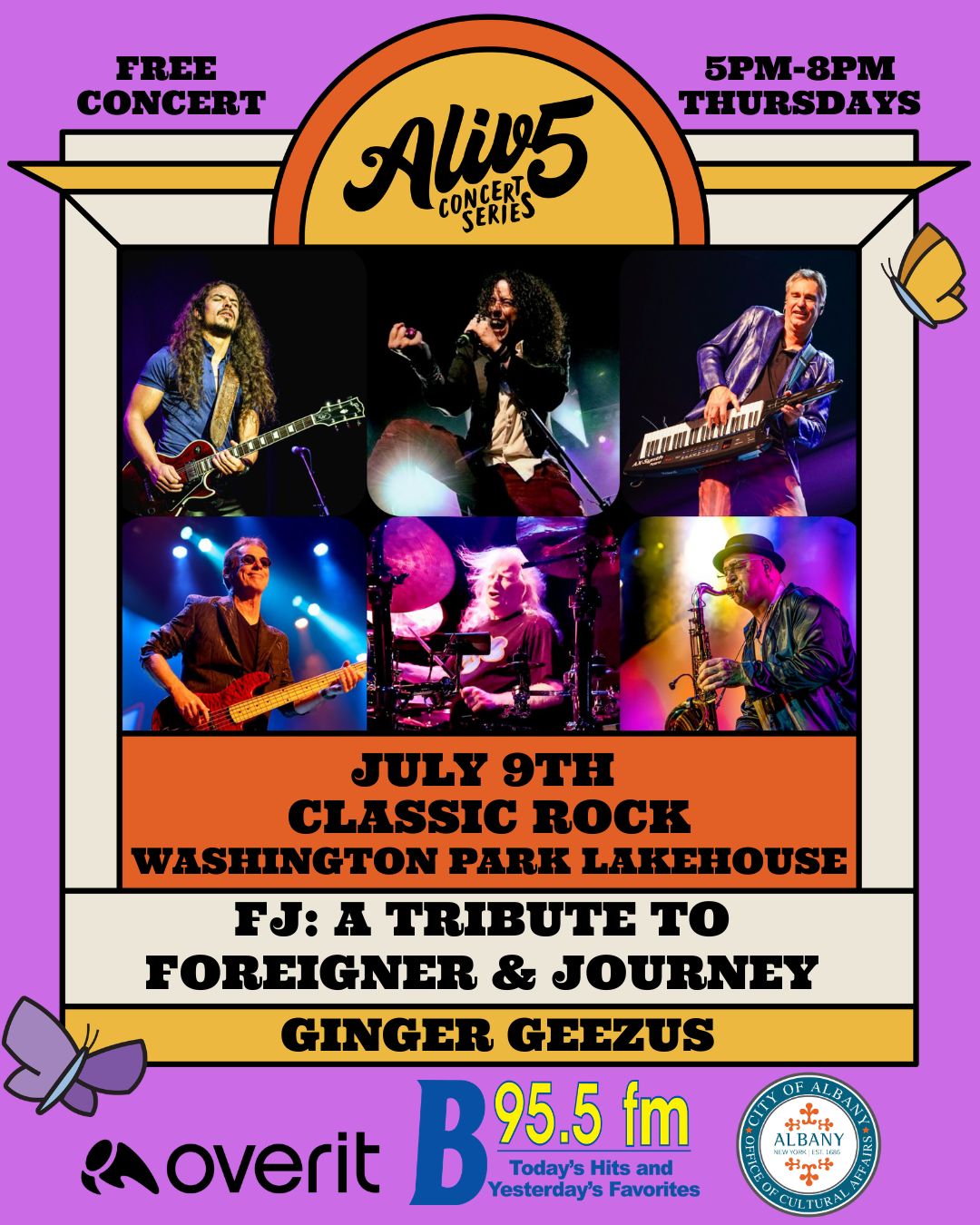 Capital Region! Join us for the 2026 Alive at Five Summer Concert