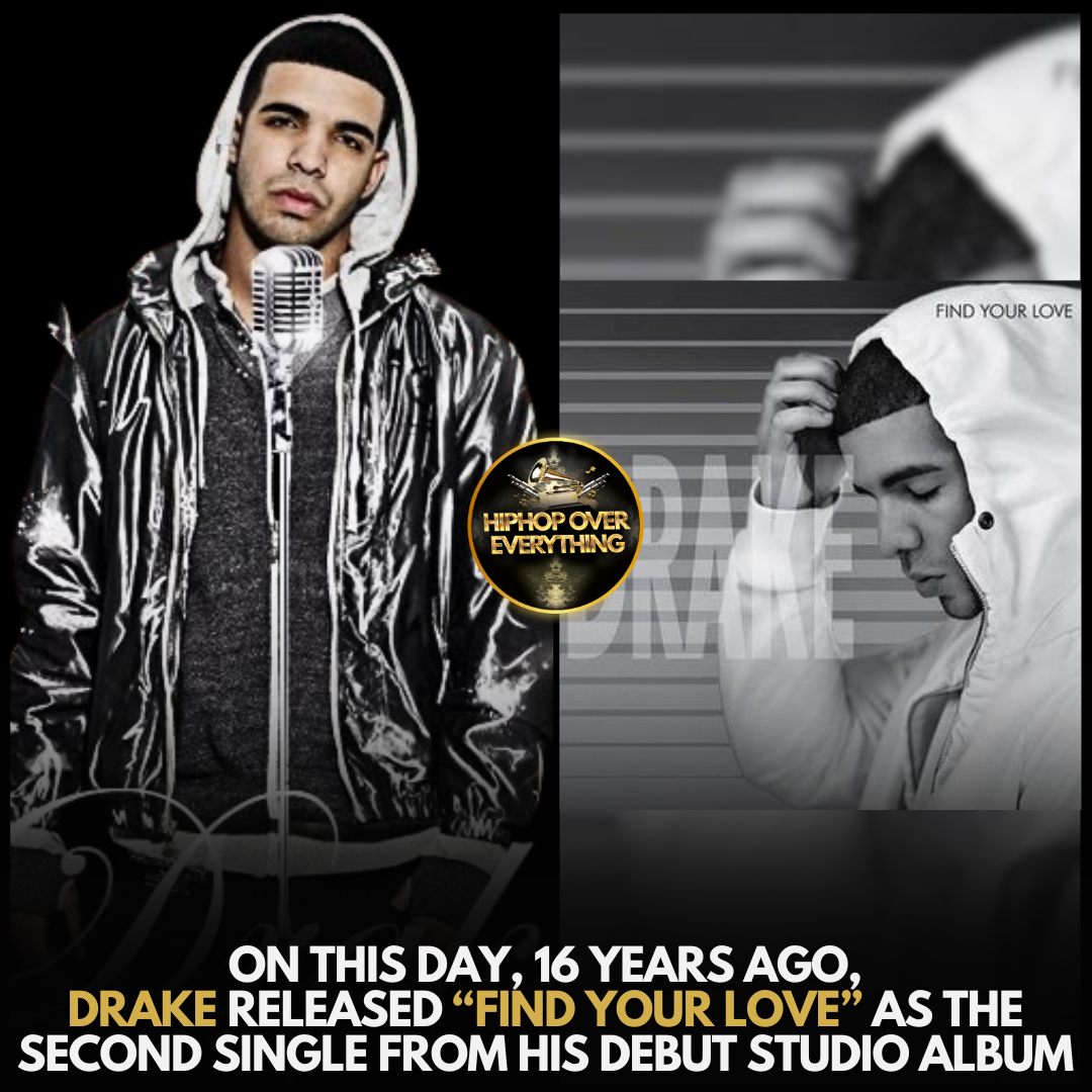 📲 On this day, 16 years ago, #Drake released “Find Your Love” as