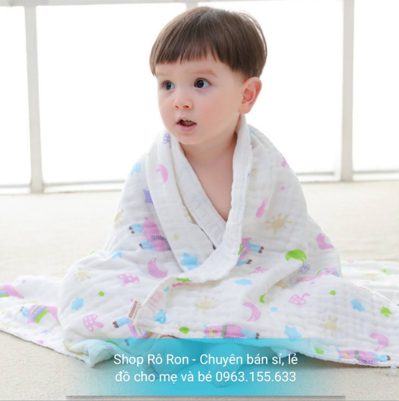 Shop Rô Ron - Chuyên đồ sơ sinh - Khăn xô nhăn 6 lớp _ #120k/ chiếc ...