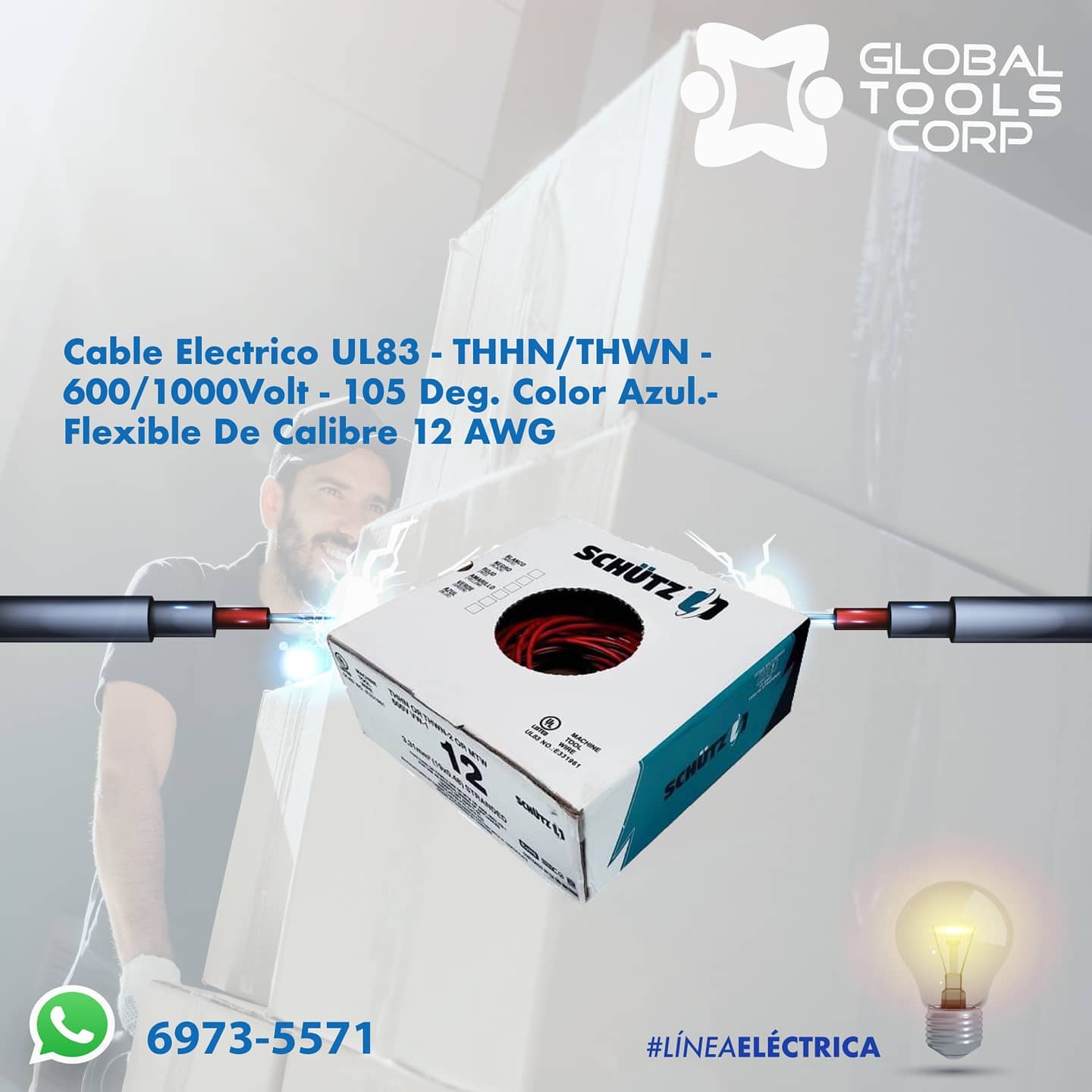 Cable Electrico UL83 - THHN/THWN -... - Global Tools Corp