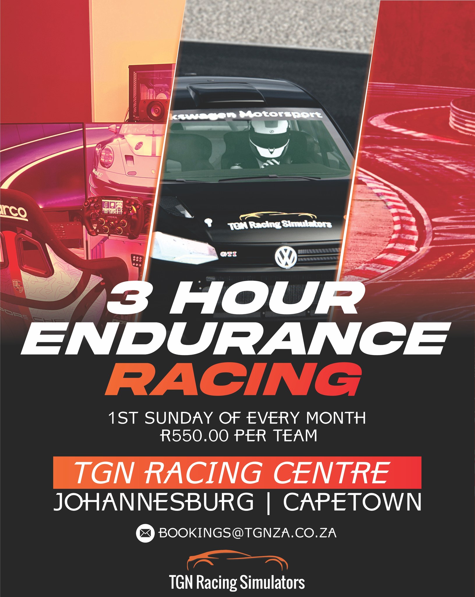TGN Racing Simulators - 3 Hour Endurance Race