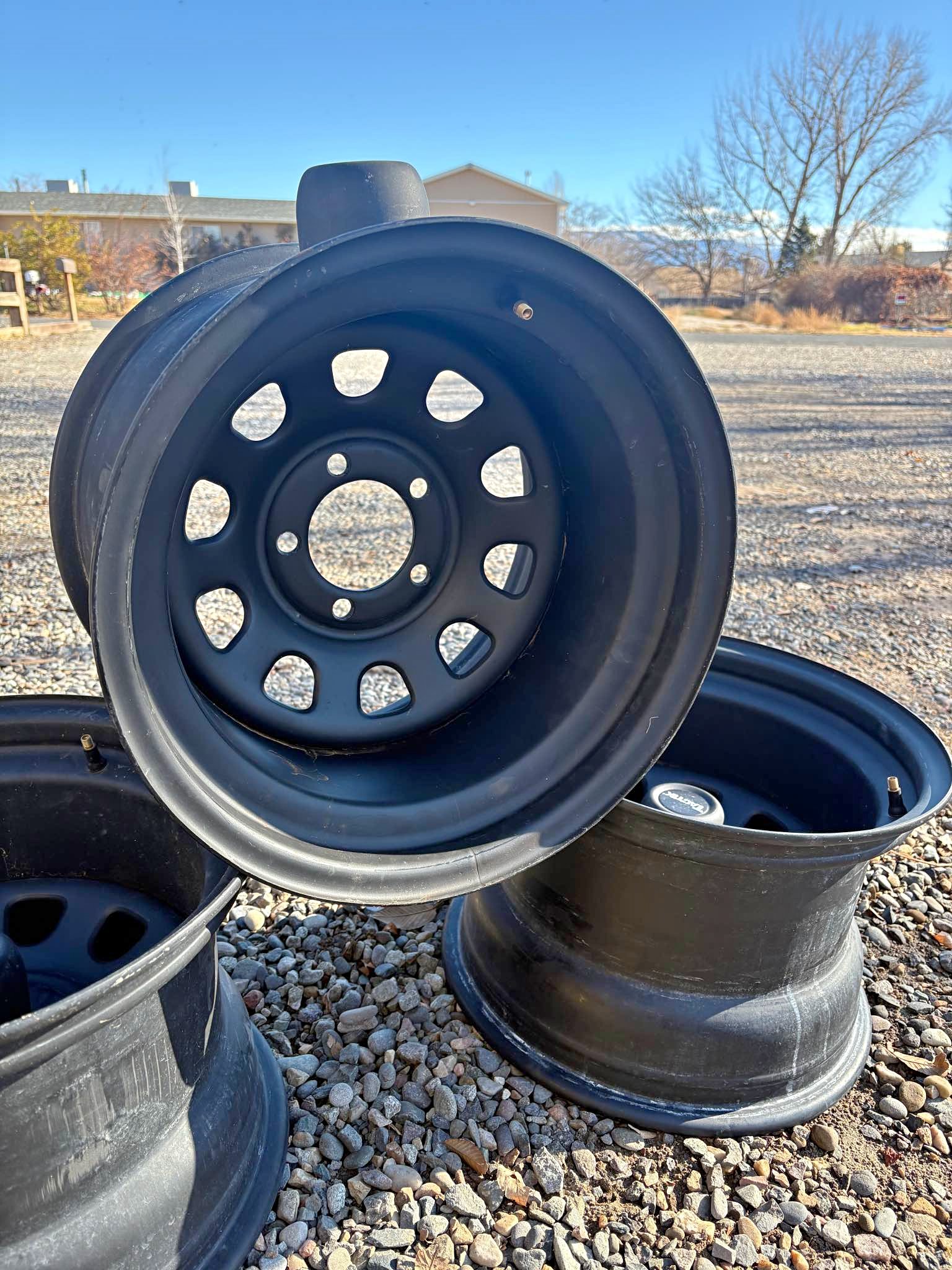 4 black tactik wheels - Car Wheels, Tires & Parts - Grand Junction ...