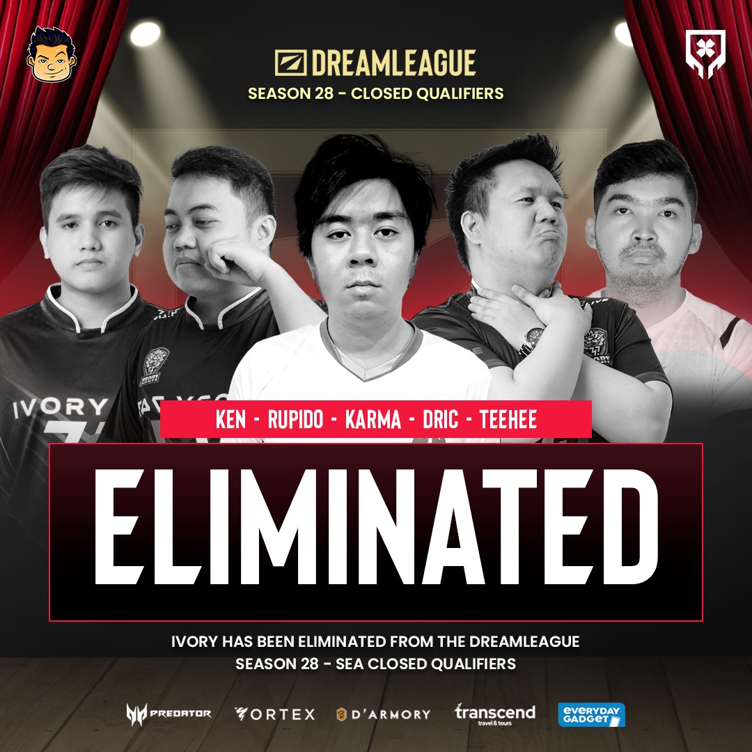 KuyaNic - Team Ivory’s run in the SEA Closed Qualifier for DreamLeague ...