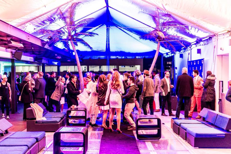 RIO - Rio’s Rooftop is fully tented with extra heaters for...