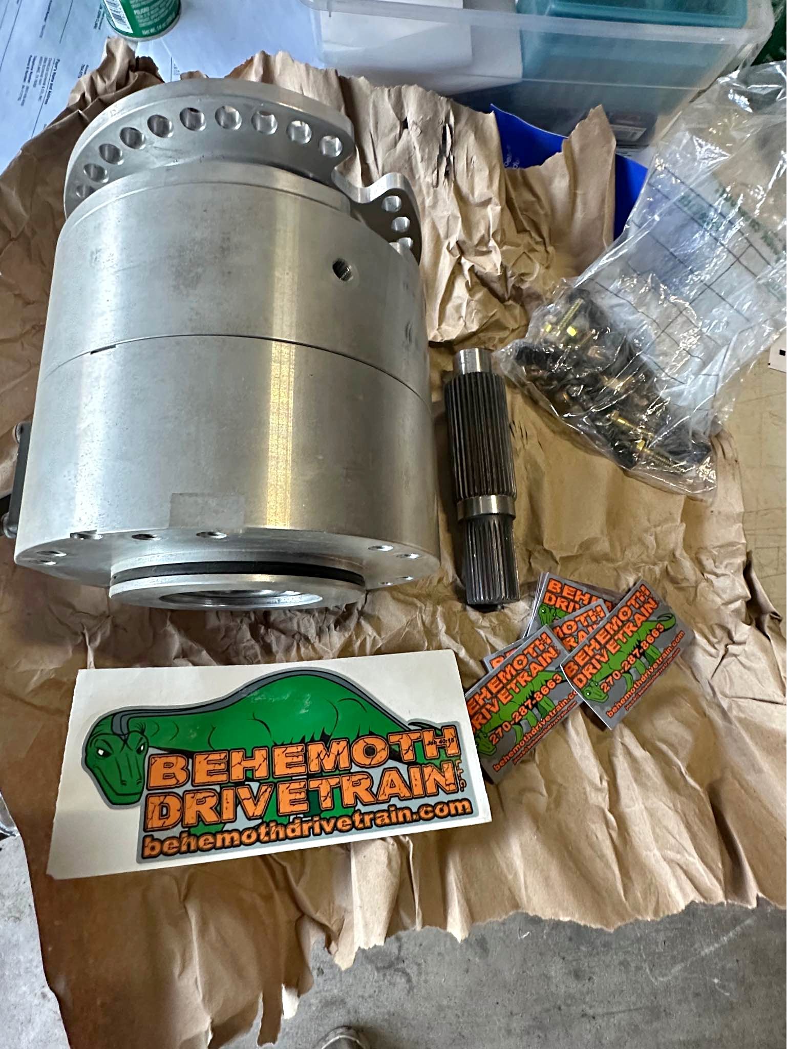 Behemoth Drivetrain Strongbox Underdrive NP241 32 Spline - Car Engines ...