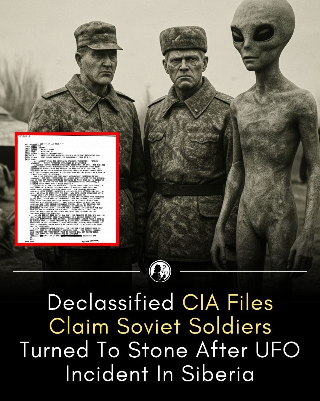 Hidden - Declassified CIA files have resurfaced with one of the most ...