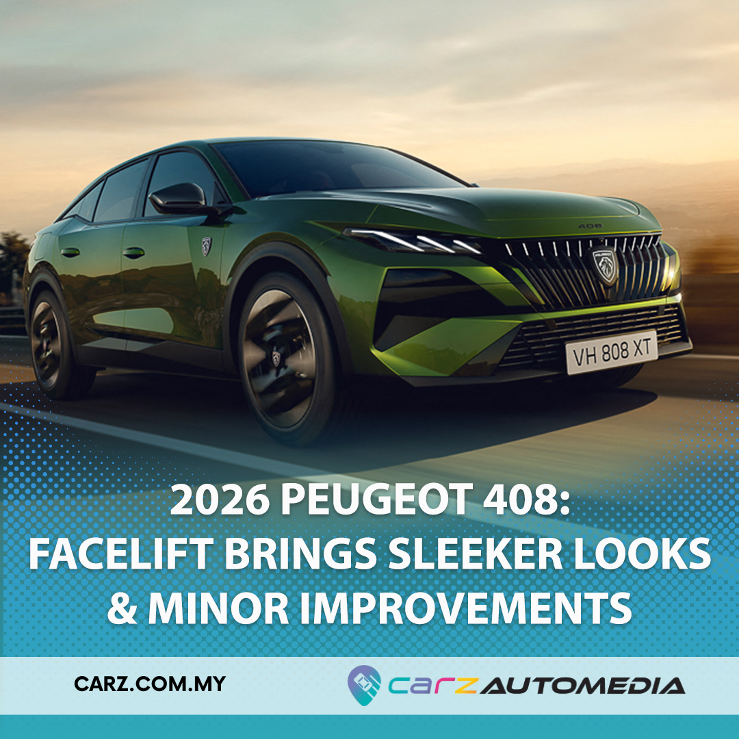 CariCarz.com - Here's your first look at the face-lifted 2026 Peugeot ...