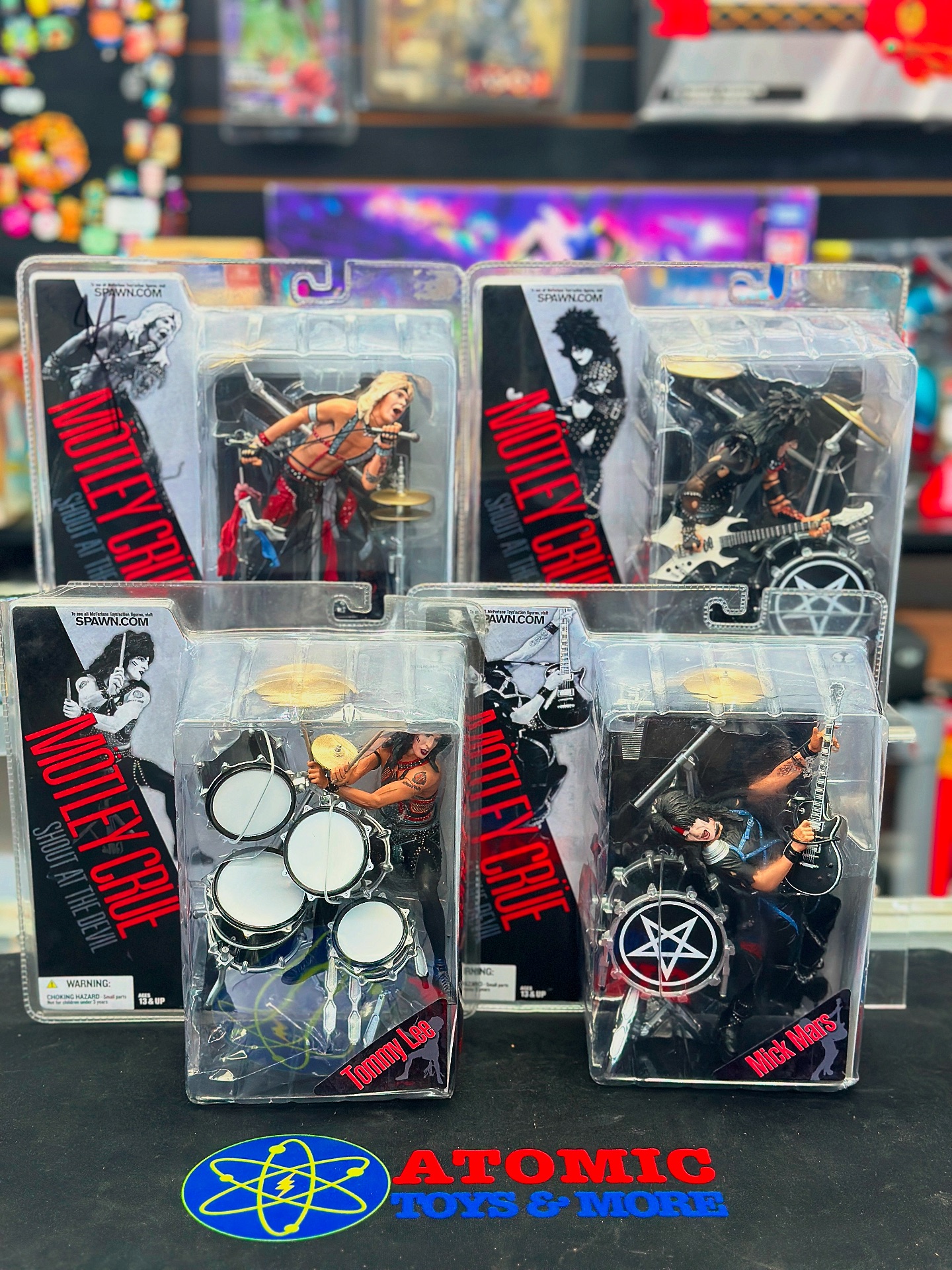For Motley Crue Monday!! ?Just Arrived? McFarlane toys Motley 