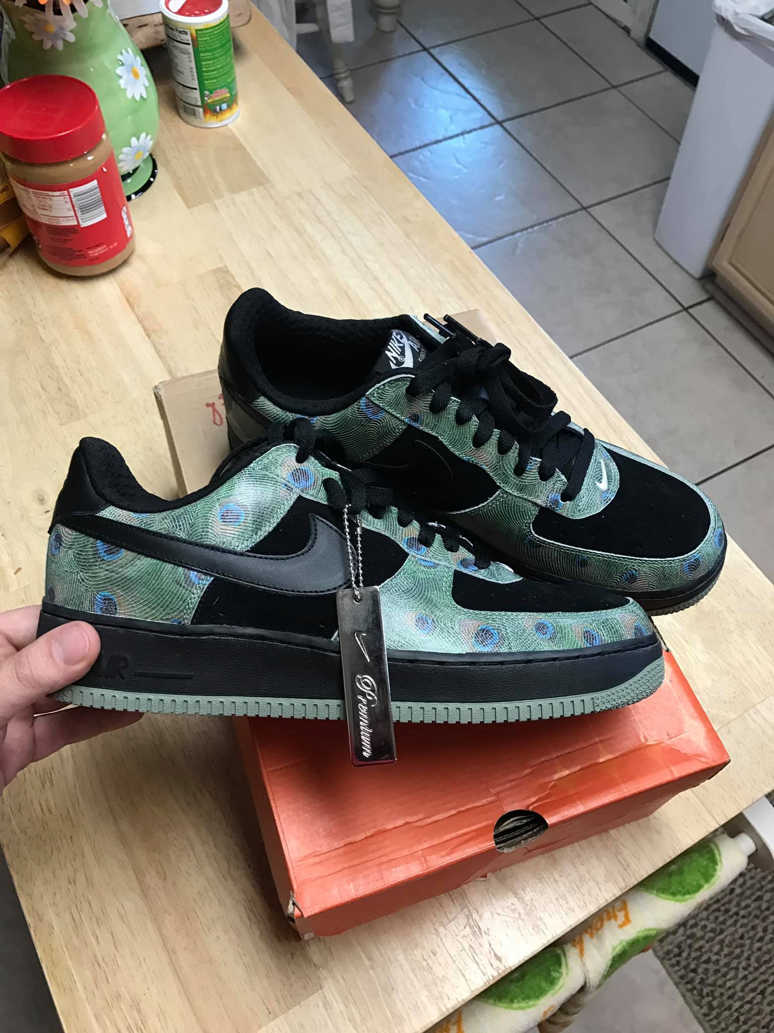 Nike Air Force 1 Premium Peacock 