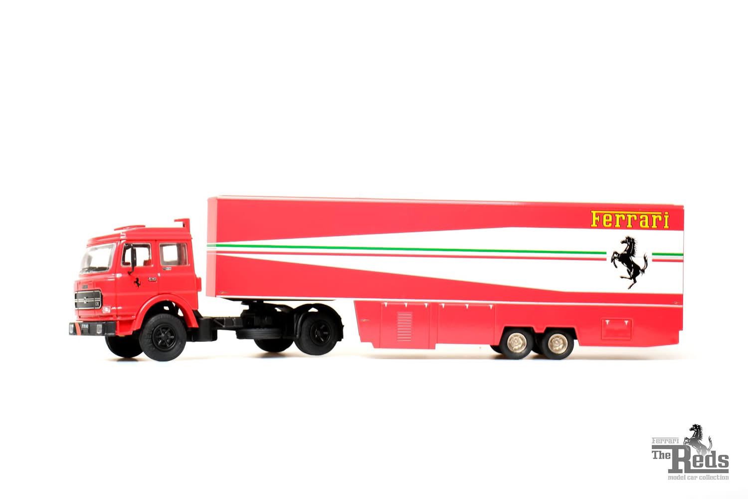 1976 - Fiat 170 Ferrari Transporter 1:43 Old Cars 📷 TheReds