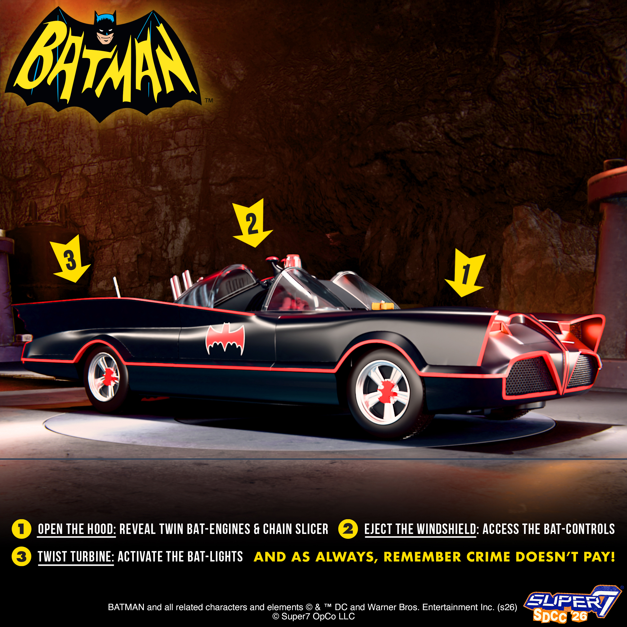 Puts the POW! in powerful: Get rolling with this SDCC-exclusive