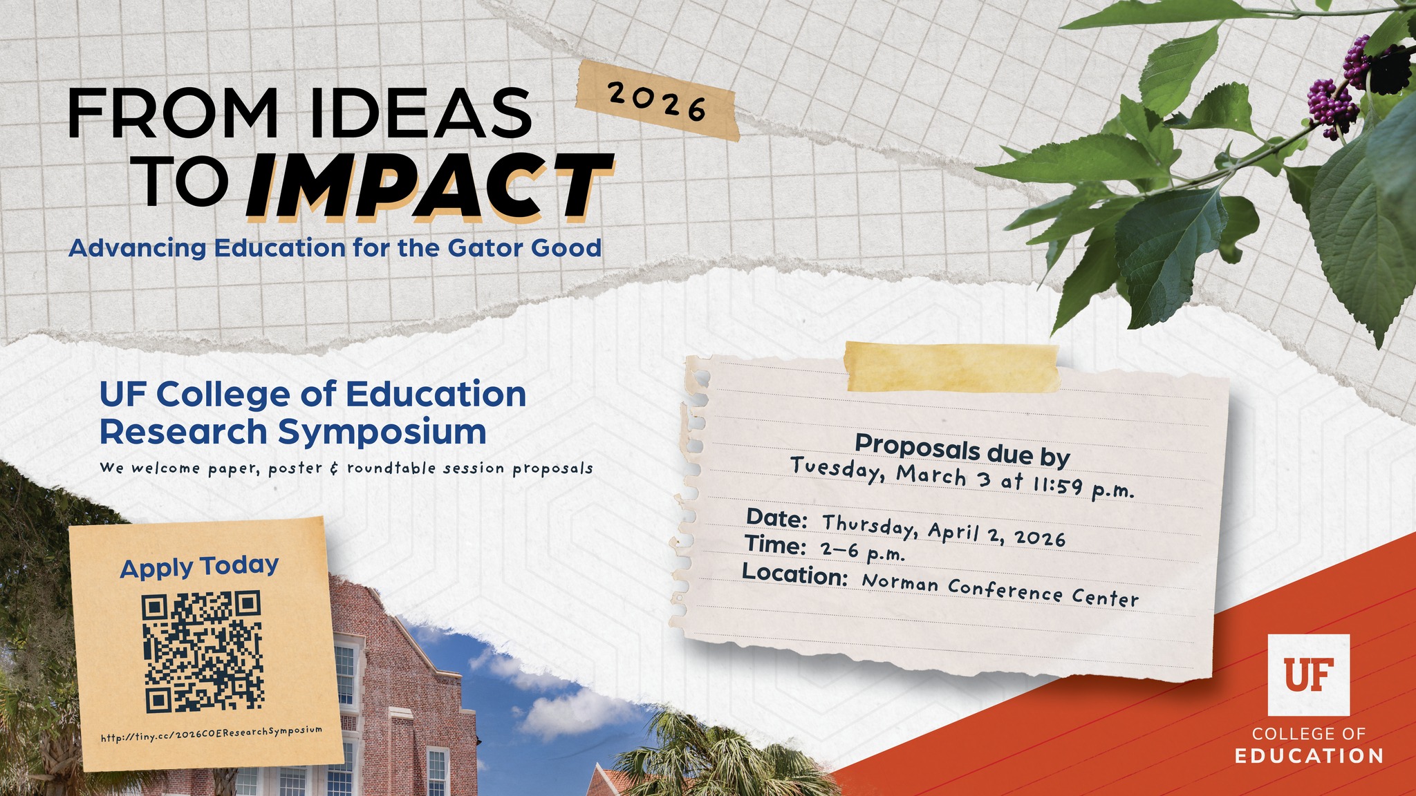 University - The UF College of Education Research Symposium returns on ...