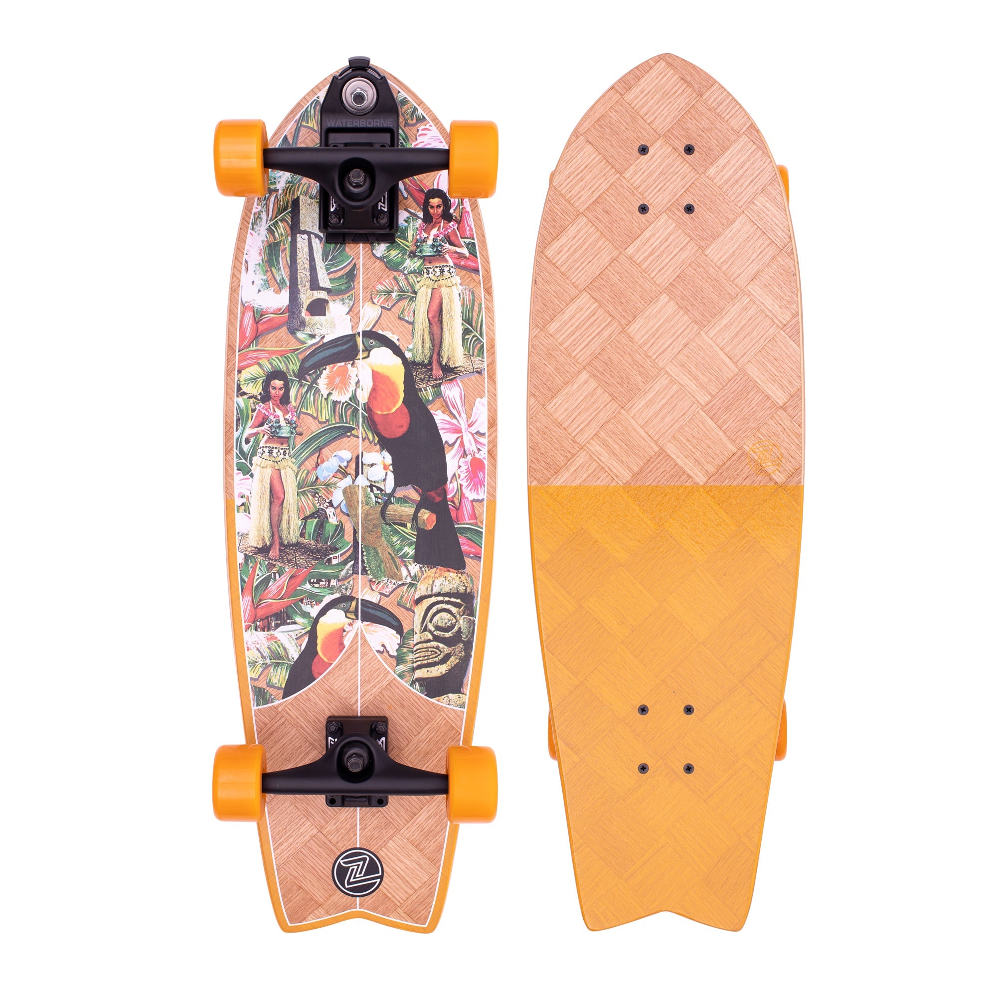 z-Flex Surfskate ピンテール Z-Flex Surfskate with patented waterborne technology for tight turns