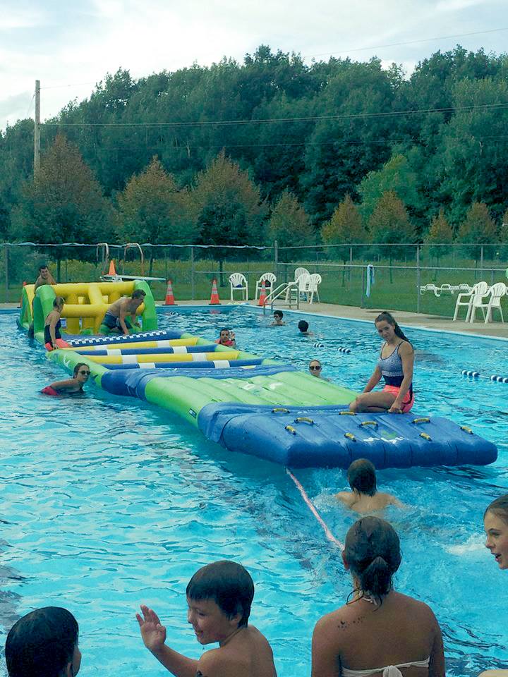 Bluescape Green Tropical Piscine gonflable à 3 anneaux pour enfants, ronde, à partir de 2 ans, unisexe