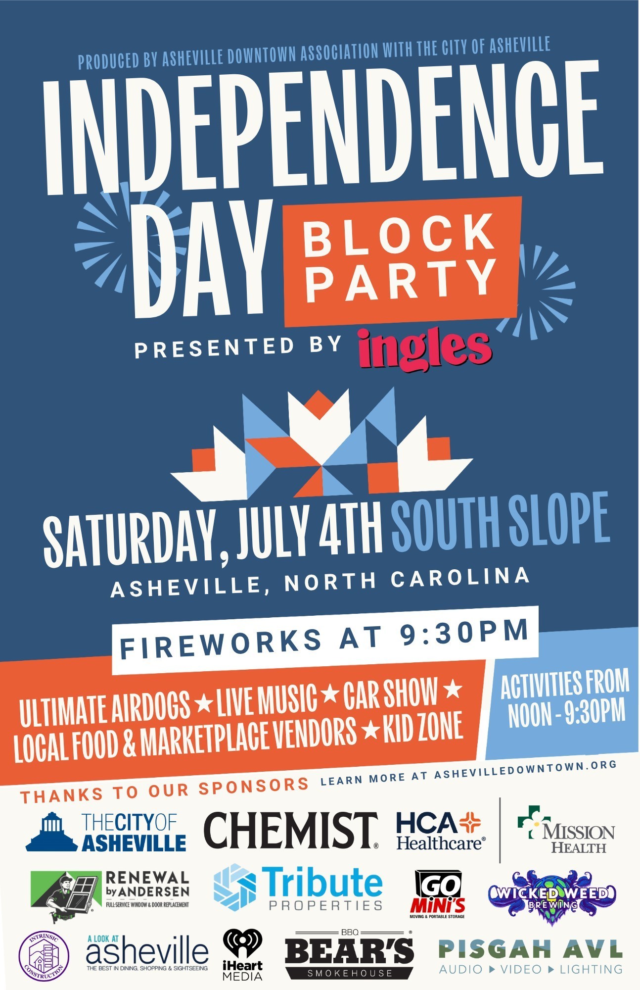 ? Celebrate Independence Day in Downtown Asheville! Join us 