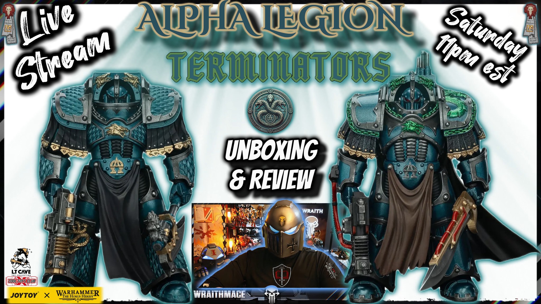 WraithMace - 💠🐍 The Alpha Legion rises! I finally gave in—these JOYTOY ...