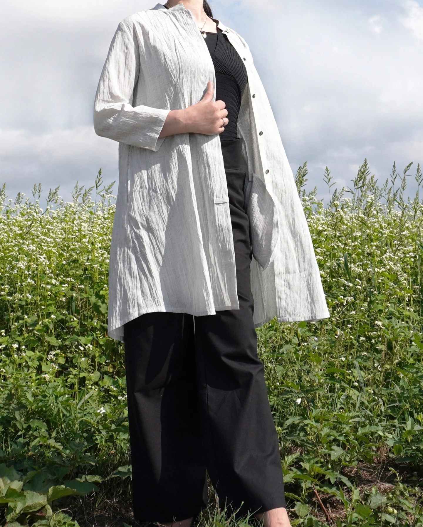 原口良子　sind 藍染のワンピース 原口良子sind 藍染のワンピース | ヤマダウェブコム
