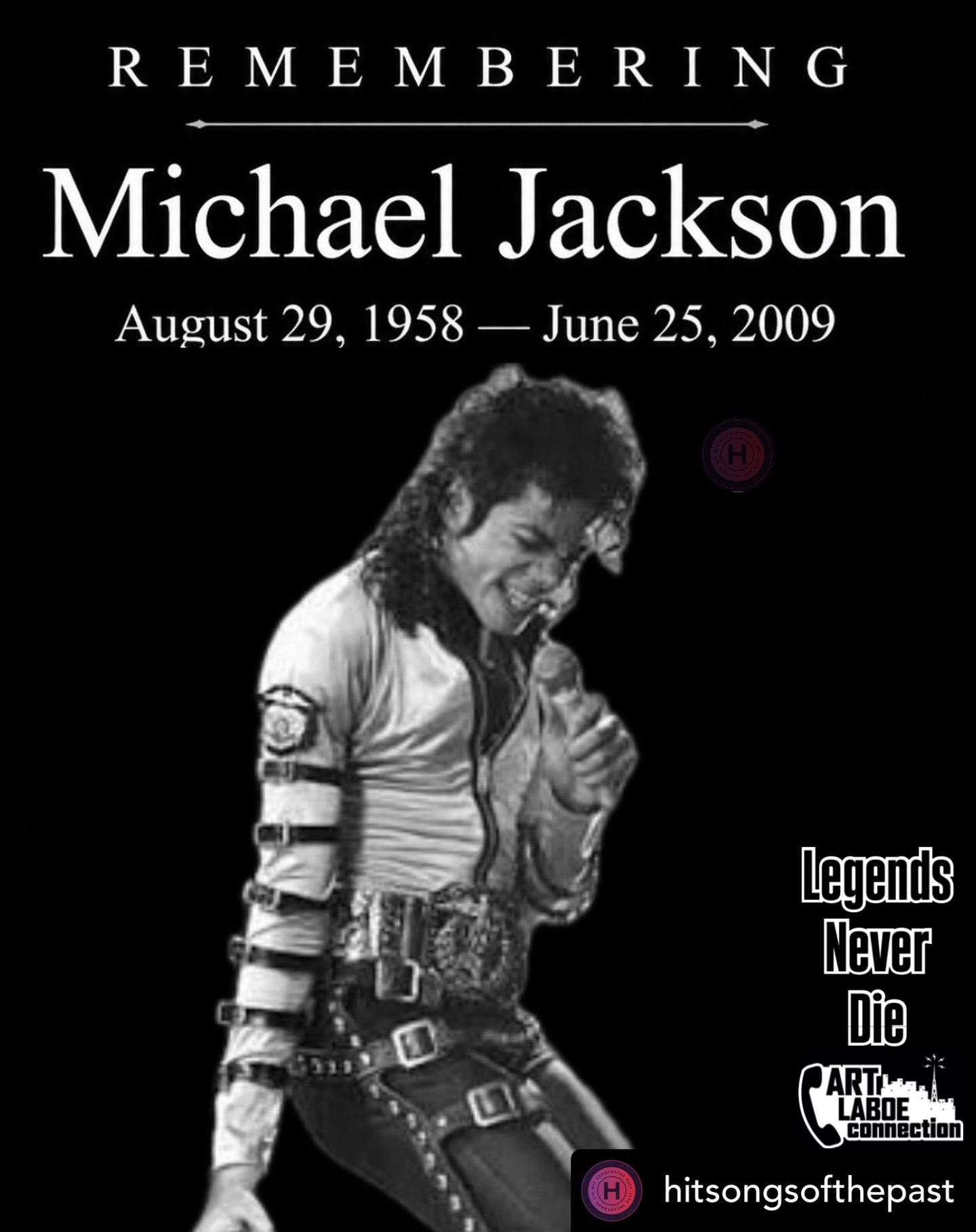 Legends never die… we lost Michael Jackson in 2009 and he