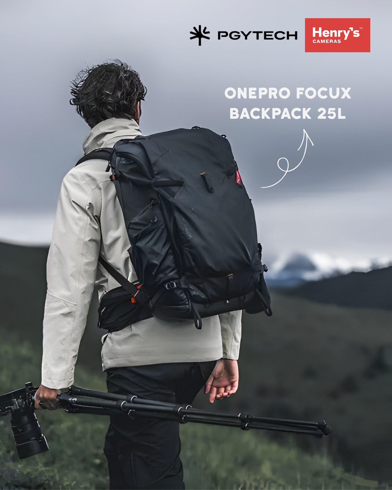 PGYTECH OnePro Focux Backpack 25L is built for creators on the go 