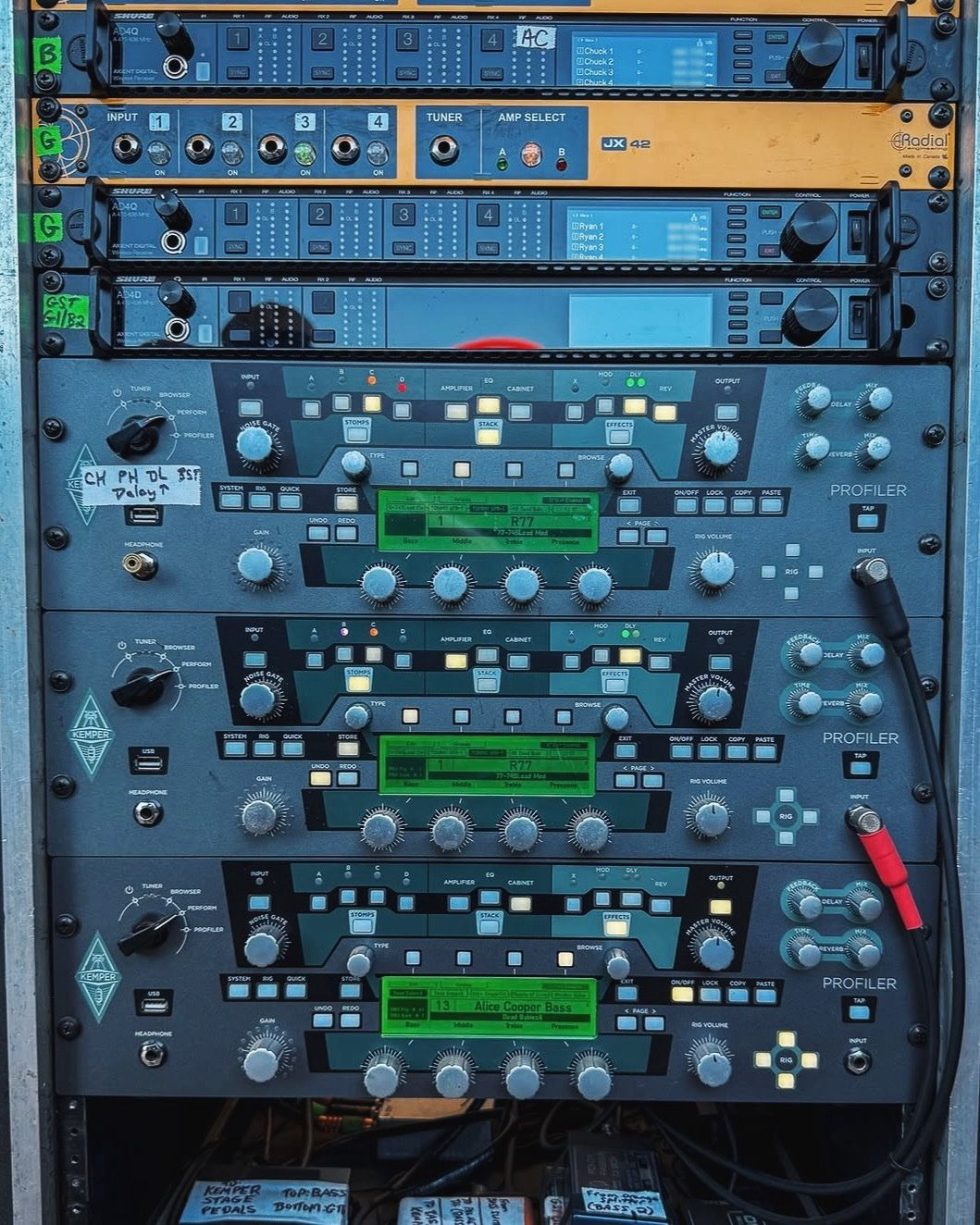 Radial's JX42 V2 guitar and amp switcher is a pro-proven solution