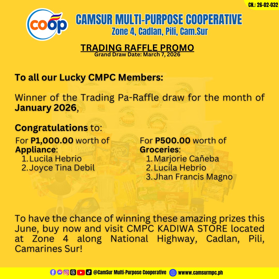 CamSur Multi-Purpose... - CamSur Multi-Purpose Cooperative