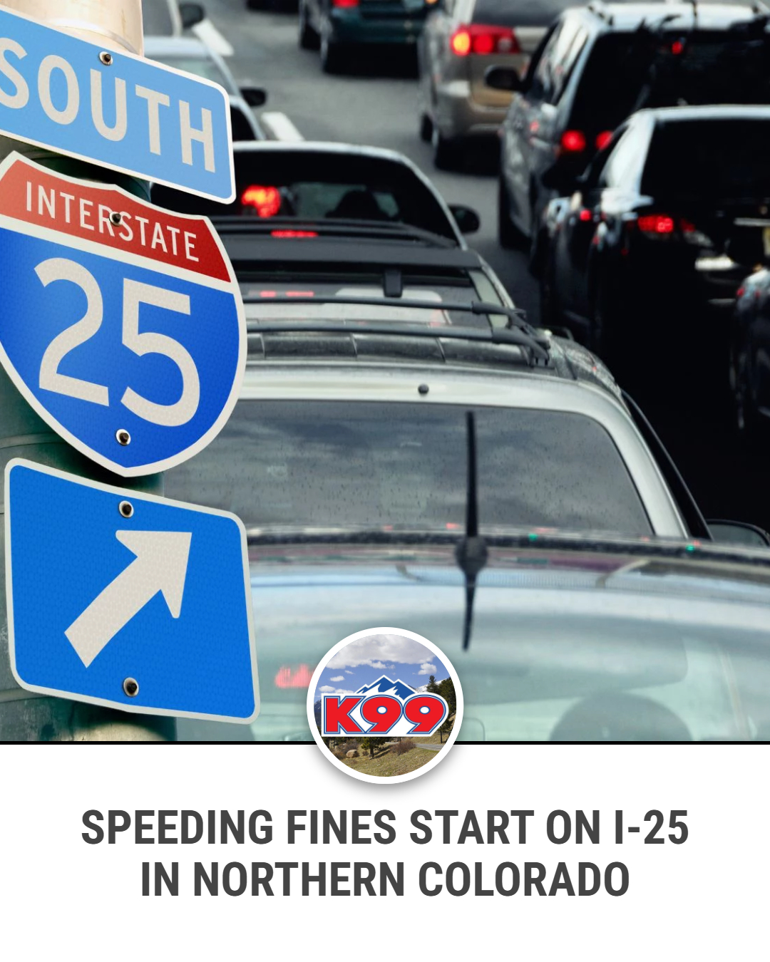 I-25 express lane ticket warning: don't cross double white lines