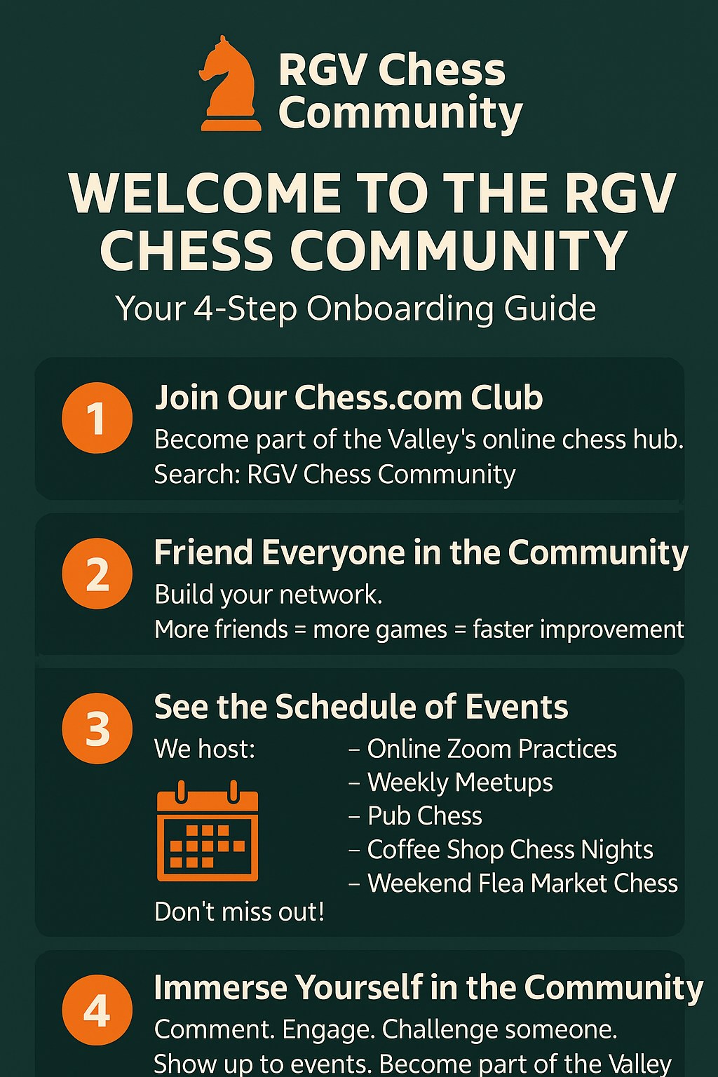 RGV CHESS COMMUNITY | **🎉 We just grew by another 20 amazing chess ...